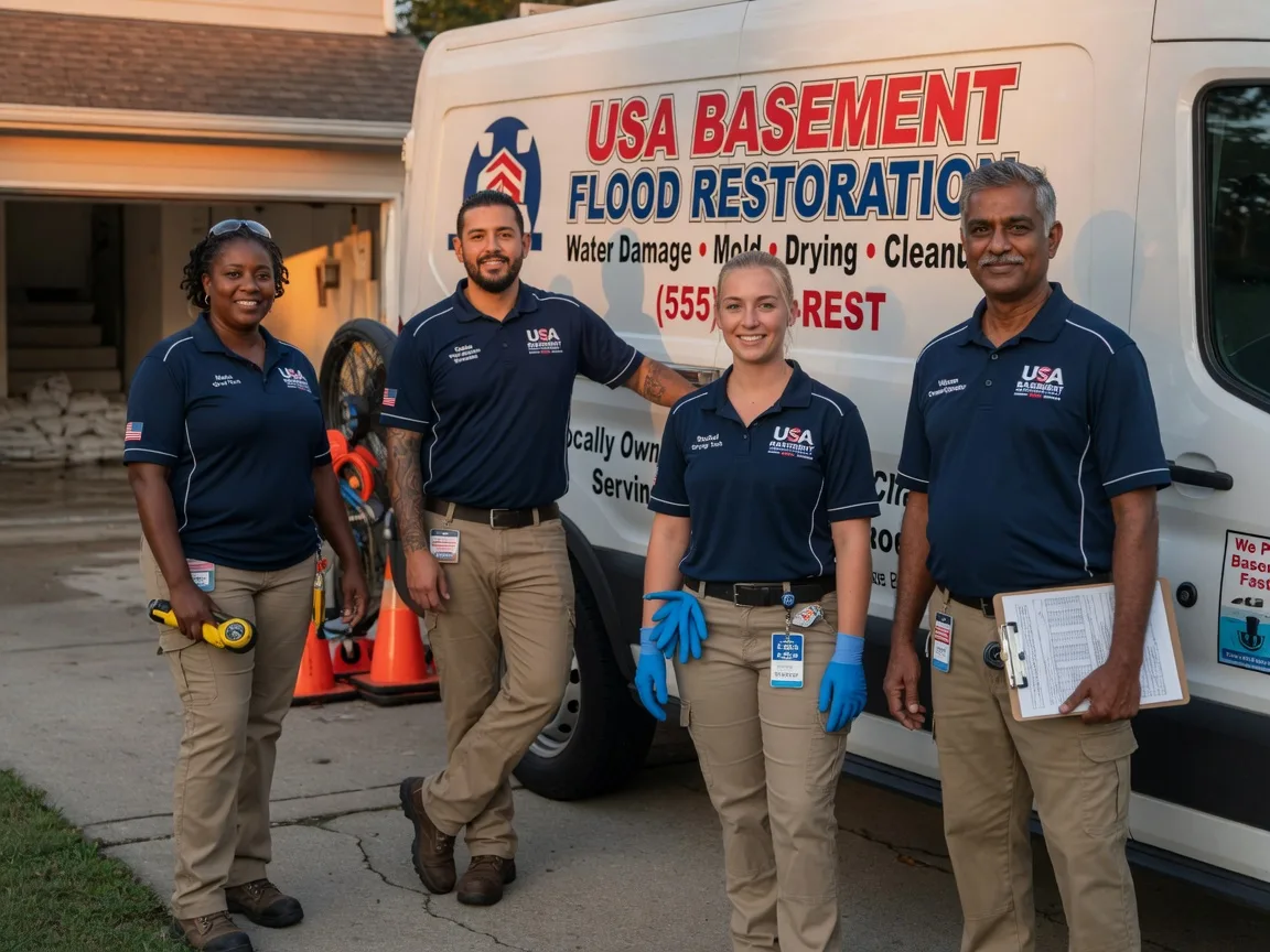 Basement Flood Cleanup company in Hingham, WI