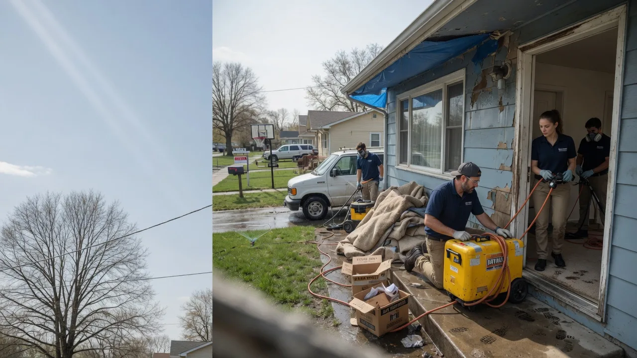 Basement Flood Cleanup in Hingham, WI near me